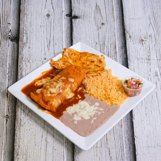 Vegetarian Enchiladas.
