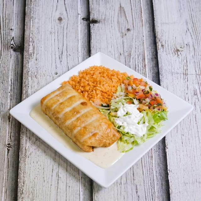 Chimichanga Dinner.