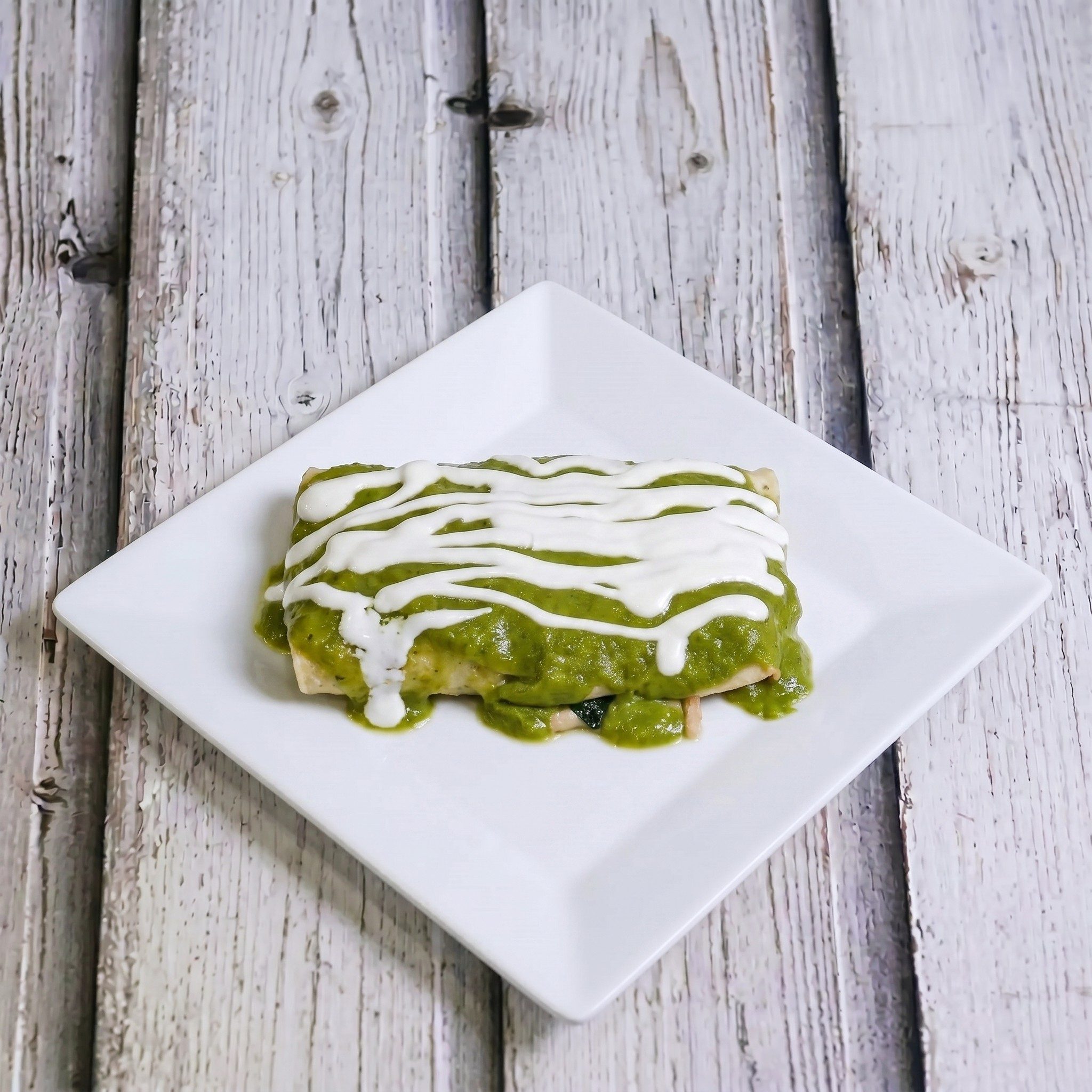 Enchiladas Spinach & Chicken.